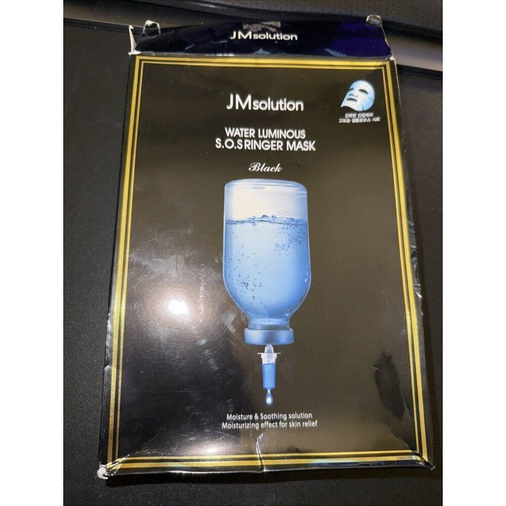 JM Solution Water Luminous S.O.S Ringer Mask 4 Left OPEN BOX